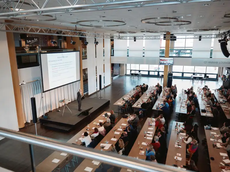 Der 3. medCare Neujahrskongress in der MEWA-Arena in Mainz